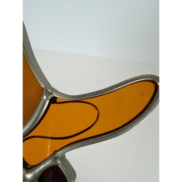 Stained Glass Cowboy Boot Ornament Spur Sun Catcher Western Decor - Picture 4 of 8